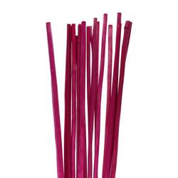 Bambus Stab dunkel rosa L100cm x20