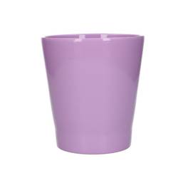 Keramik Orchidee Topf lila D13cm H14cm