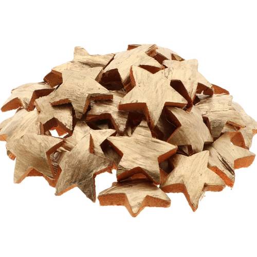 Kokosnuss Stern gold D07cm x50