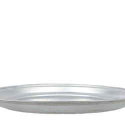 Zink Schale silber D45cm