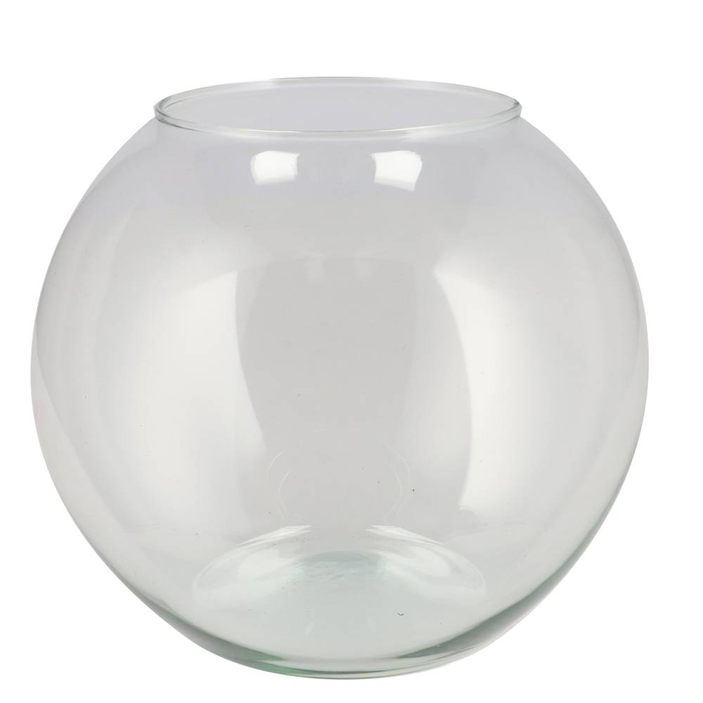 Glas Eco Kugelvase D17cm H19cm