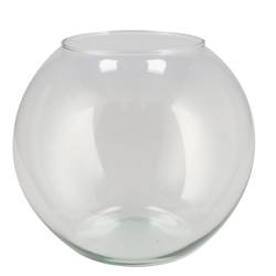 Glas Eco Kugelvase D17cm H19cm