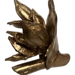 Seiden Wachs Meeresfrüchte gold