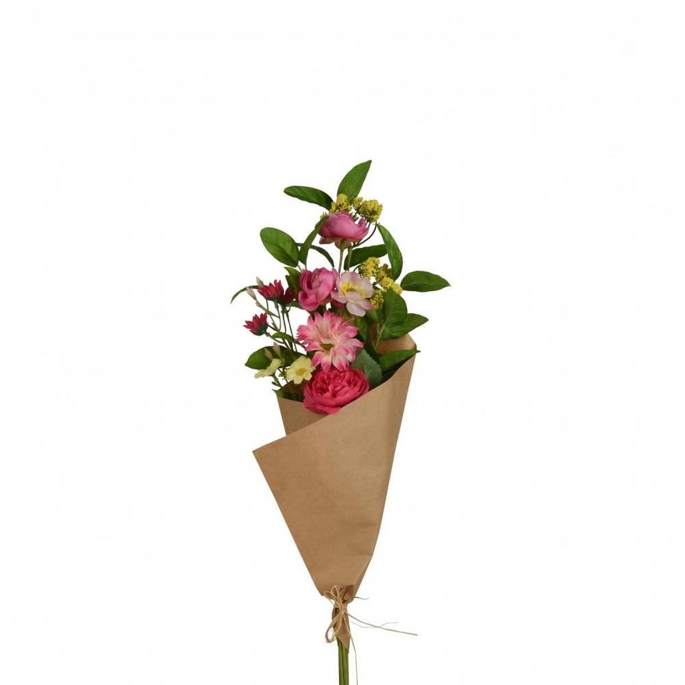 Seiden Strauss mix rosa L70cm 