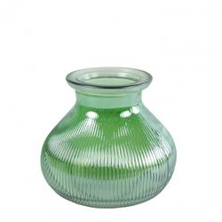 Glas Vase Corrie grün 07x15x12cm 