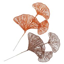 Deko Lotus kupfer bronze 40cm ass p/12