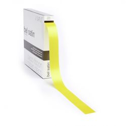 Band Vivant Satin gelb 25mm 100m