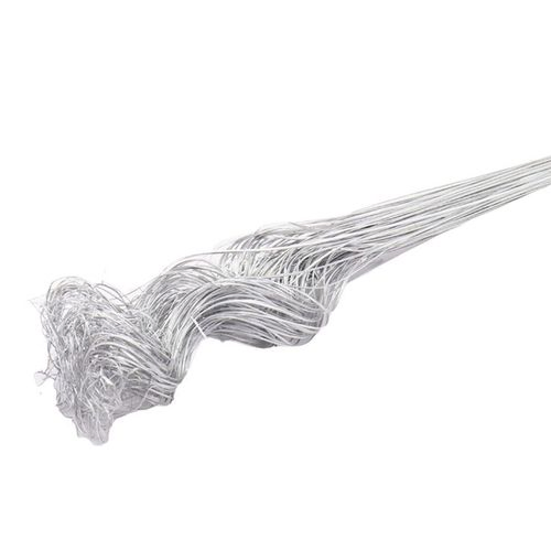 Trocken Curly Ting Ting silber 70cm 200gr