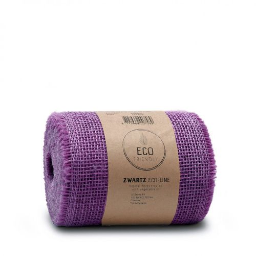 Band Jute lila 150mm 10m