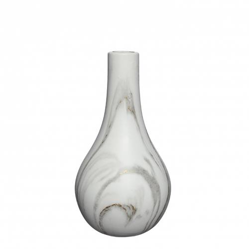 Keramik Vase Dazzle marmor D14cm H26cm 