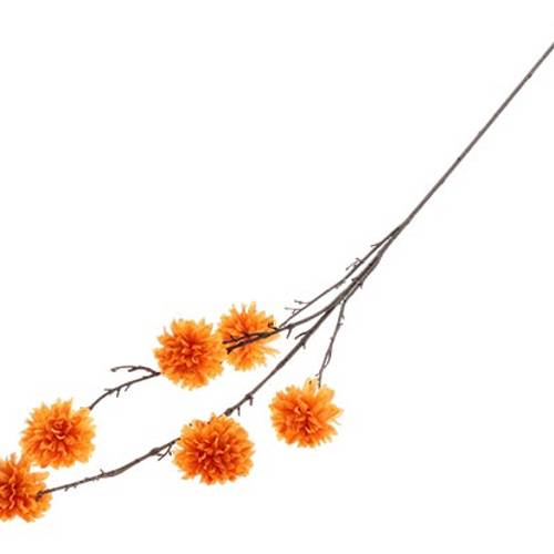 Seiden Dahlia Charm orange L120cm