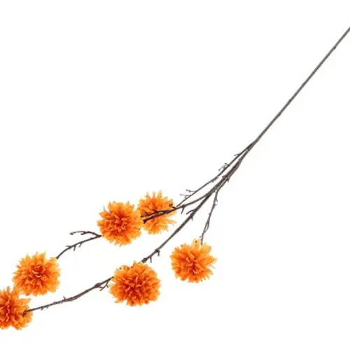 Seiden Dahlia Charm orange L120cm