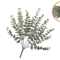 Seiden Eucalyptus grün Busch L53cm