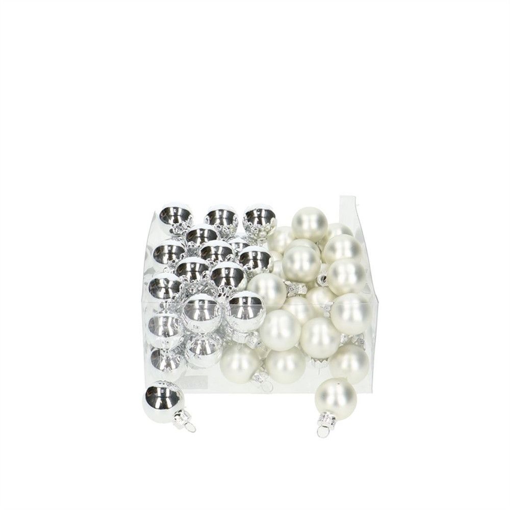 Kugel silber mix D02.5cm x72