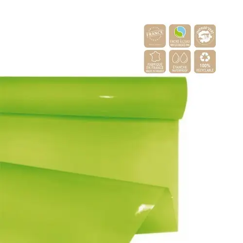 Folie Rolle 70cm Clayrbril grün 50m