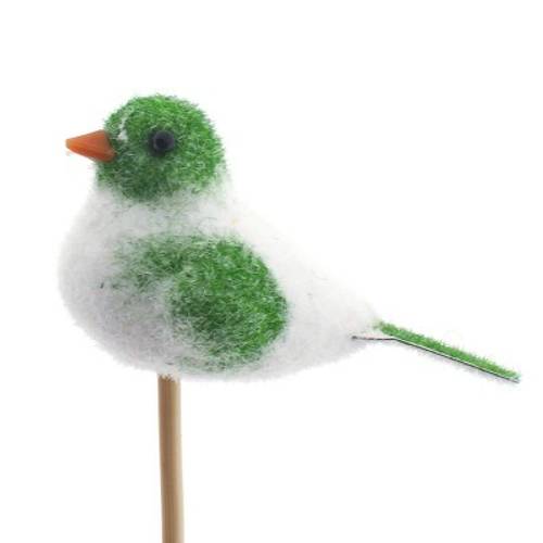 Vogel auf Stab Lisa grün L50cm D08.5cm