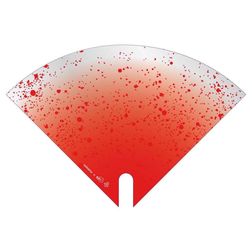 Tüte Moon Celestine rot 35x35cm x50