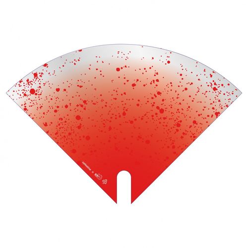 Tüte Moon Celestine rot 35x35cm x50