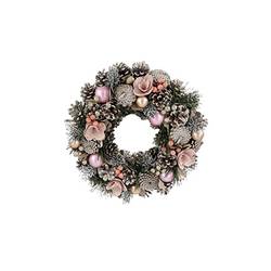 Wreath Ball rosa D35cm