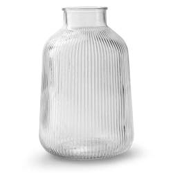 Glas Vase Sigrid D17.5cm H26cm