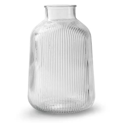 Glas Vase Sigrid D17.5cm H26cm