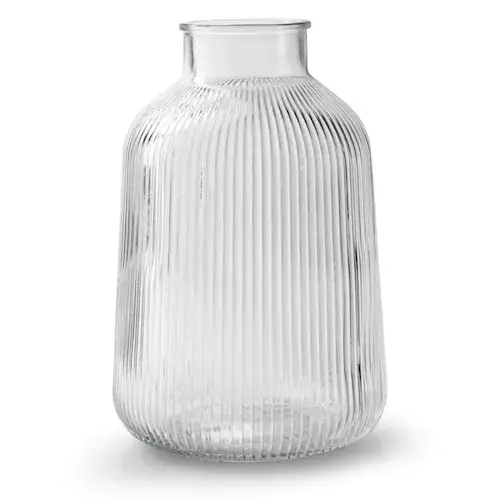 Glas Vase Sigrid D17.5cm H26cm