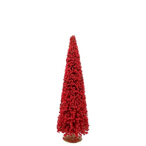 Weihnachtsbaum Beere rot 11x30cm