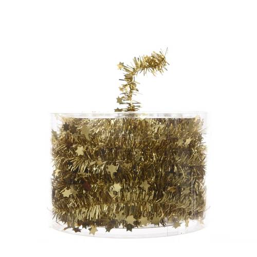 Deko Girlande Lametta gold 03x700cm