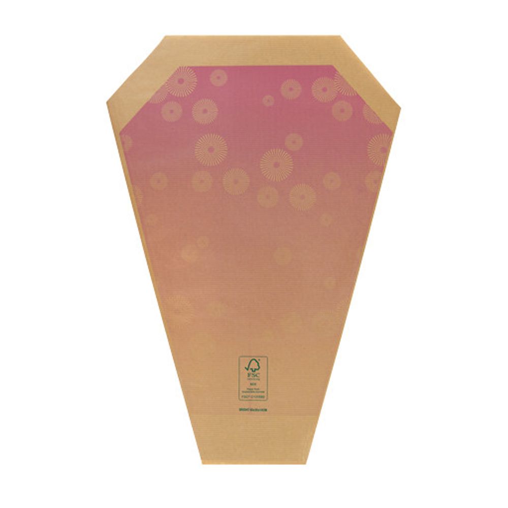 Tüte Kraft Bright lila 50x35x10cm x25