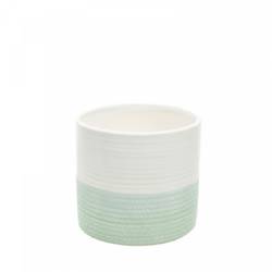 Keramik Übertopf Sandy D13cm H12cm