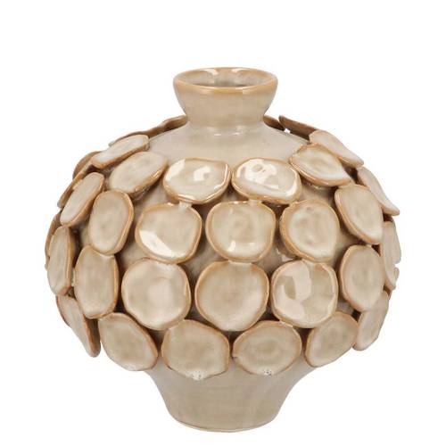 Keramik Vase Nancy Blumen 19x19x19cm