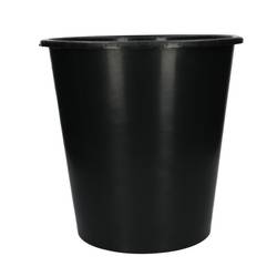 Eimer schwarz 10l D26.5x26.5x27cm