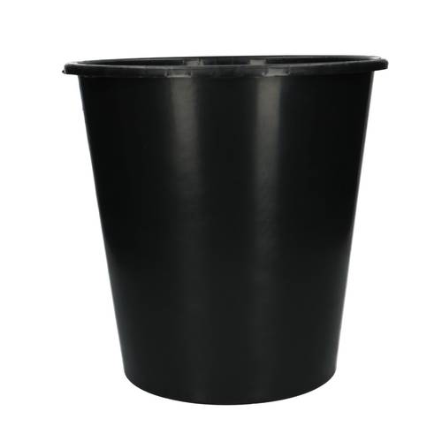 Eimer schwarz 10l D26.5x26.5x27cm