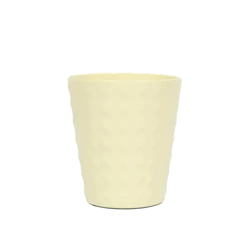 Übertopf Orchidee Layla gelb D13cm H14cm