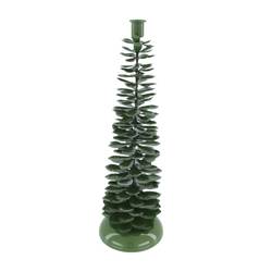 Kerzenständer Baum grün D14cm H44cm