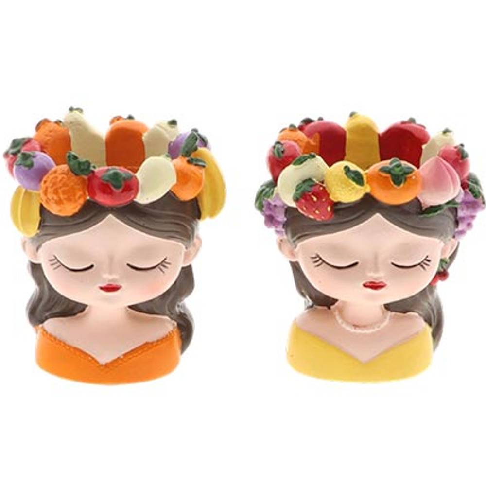 Keramik Übertopf Marienfrucht mix D09cm H09cm