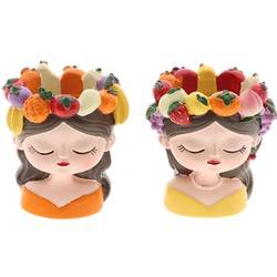 Keramik Übertopf Marienfrucht mix D09cm H09cm