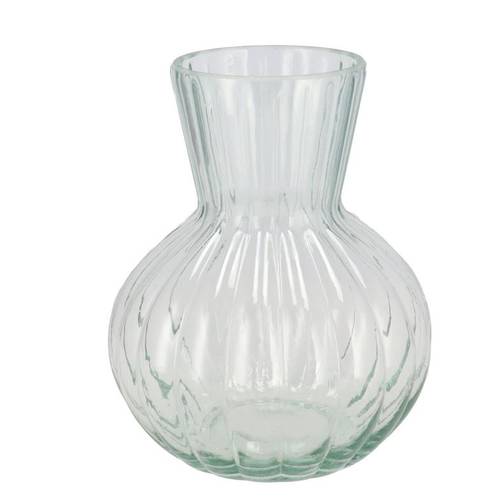 Glas Vase Feline D17cm H22cm