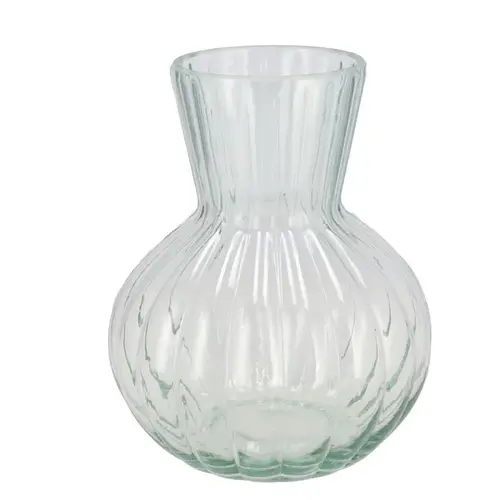 Glas Vase Feline D17cm H22cm