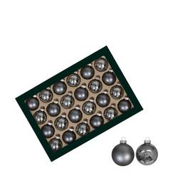 Kugel mix grau D04cm x48 