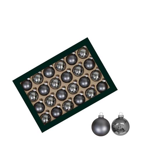 Kugel mix grau D04cm x48 