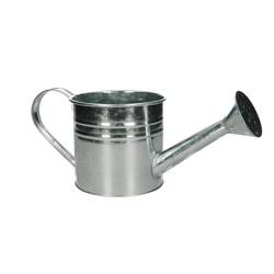 Zink Giesskanne silber D12.5cm H12cm