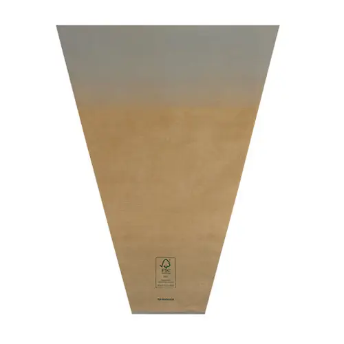 Tüte Kraft Elm grau 50x30x10cm x50