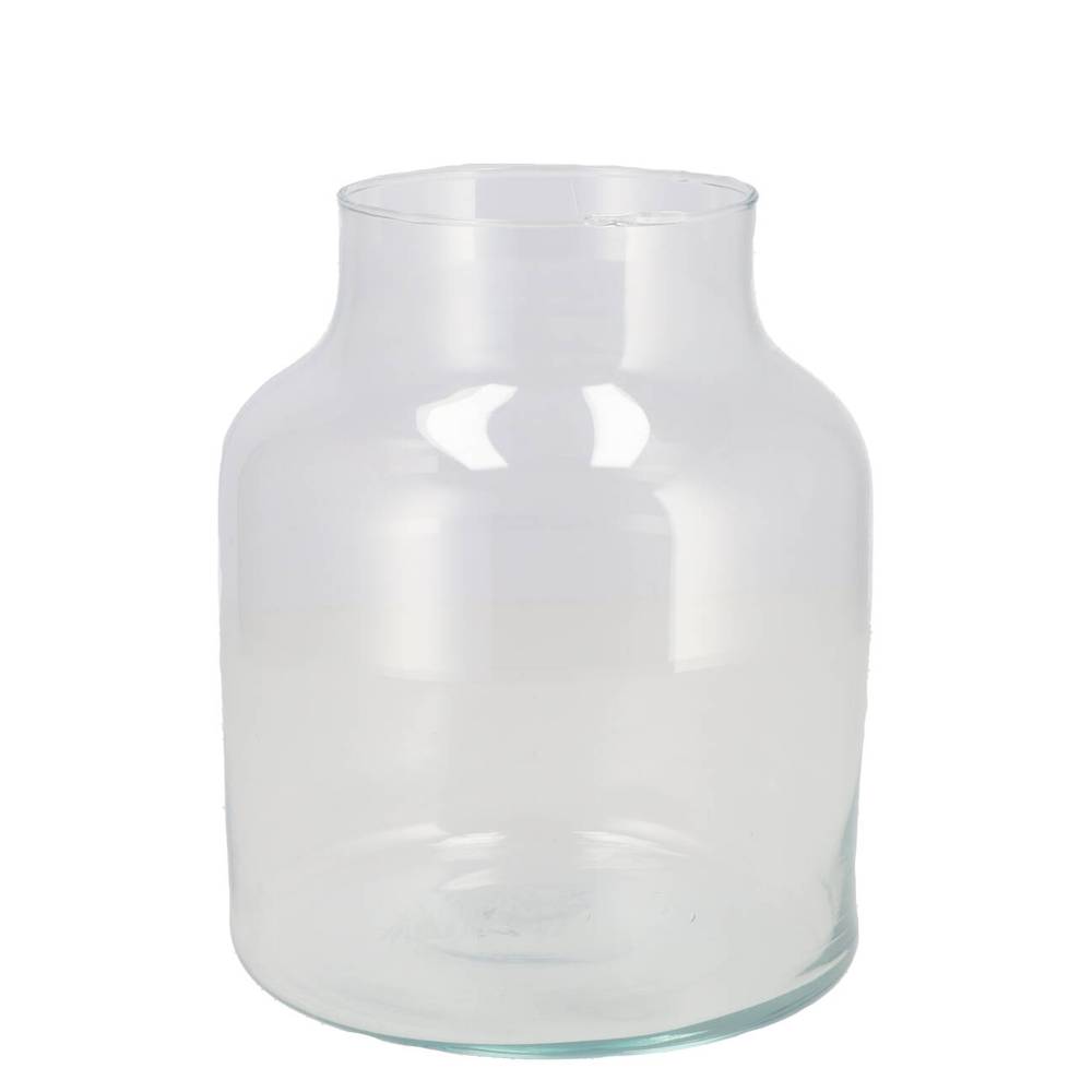 Glas Milchkanne 10x17x20cm