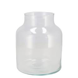 Glas Milchkanne 10x17x20cm