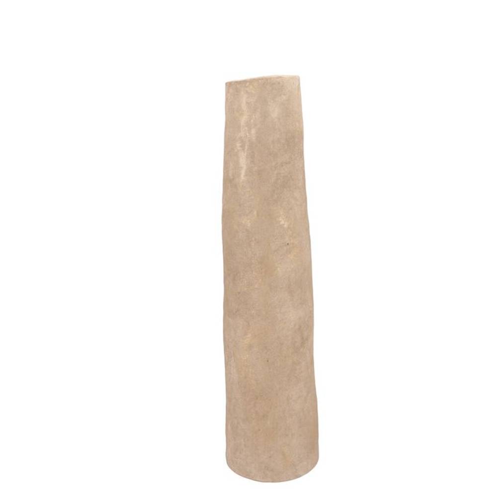 Keramik Vase Porto gold 13x13x37cm