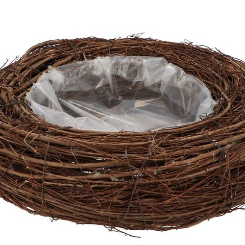 Ulmenzweige Übertopf Rund natur D40cm