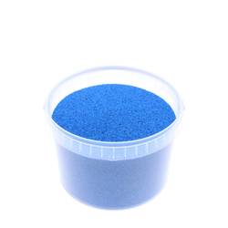 Sand 0.1-0.5mm blau 3L