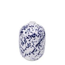 Keramik Vase Kalamos blau D14cm H20cm