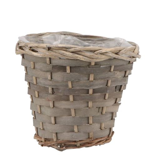 Korb Rund grau D16cm H14cm